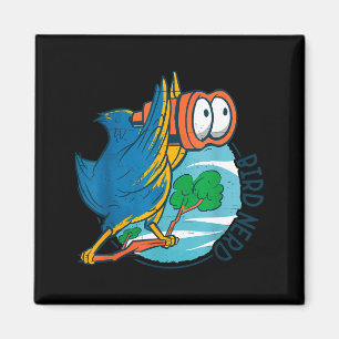 Bird Nerd Funny Bird Watching Birds Lover Ornithol Magnet