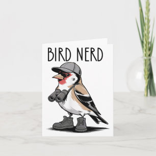 Bird Nerd Funny Bird Watching For Bird Watchers _1 Card