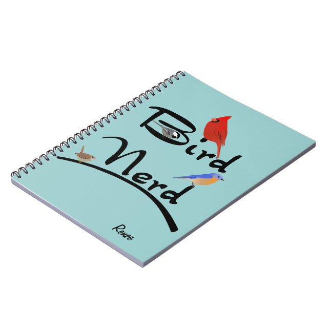 Bird Nerd Notebook (Left Side)