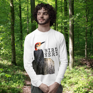Bird Nerd Red-Bellied Woodpecker  T-Shirt