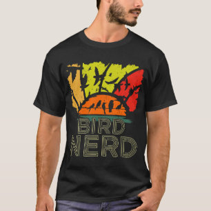 Bird Nerd Retro Vintage Distressed Bird Watcher 1 T-Shirt