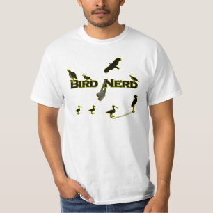 Bird Nerd Silhouette T-Shirt