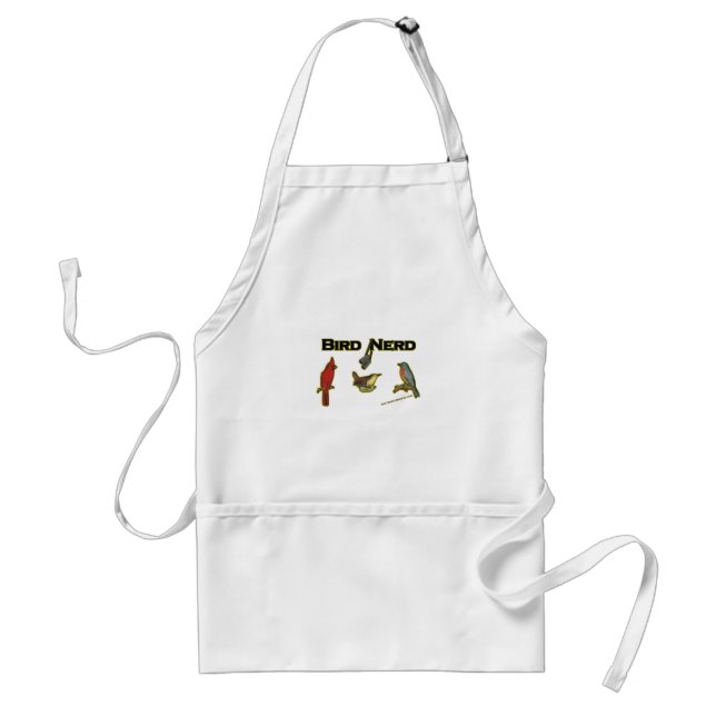 Bird Nerd Standard Apron (Front)