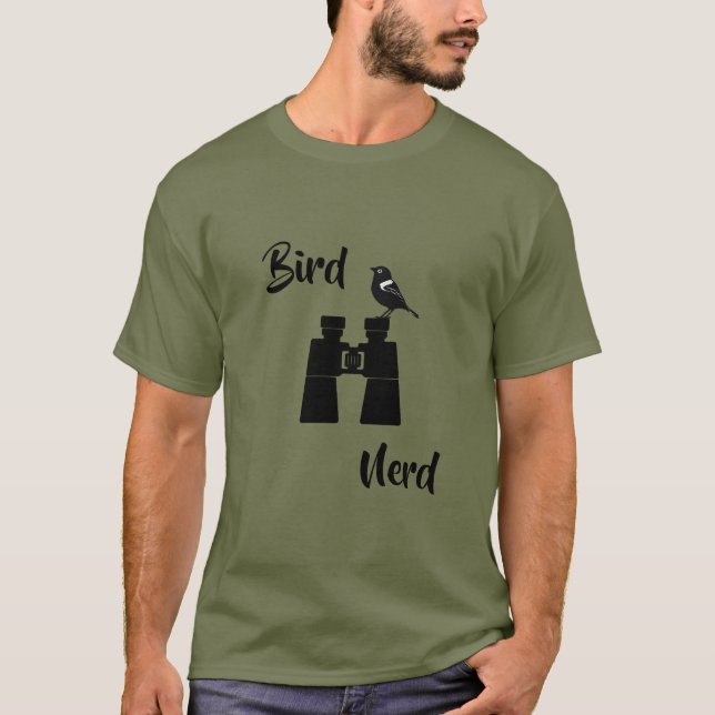 Bird Nerd T-shirt (Front)
