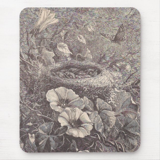 Bird Nest Mouse Mat (Front)