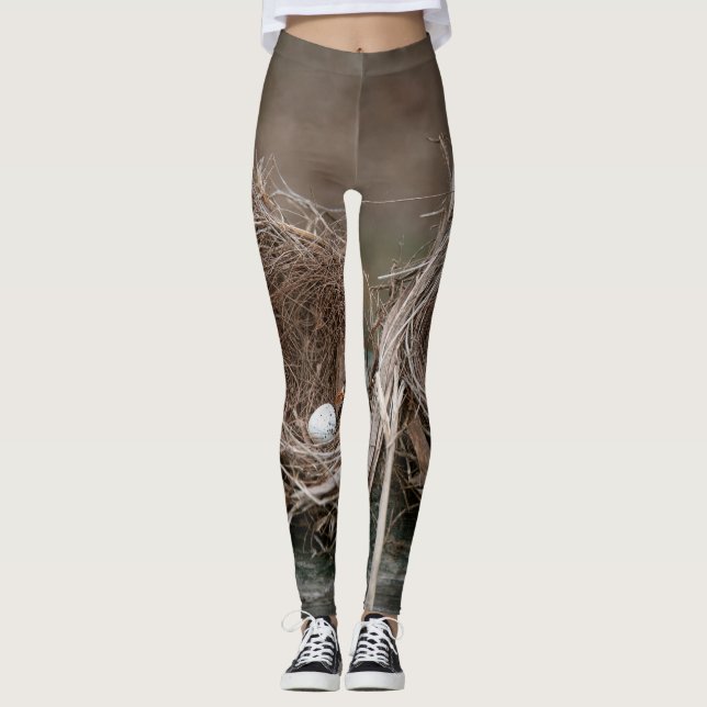 Bird Nest with Egg Leggings (Front)