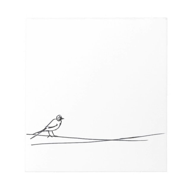 bird notepad (Front)