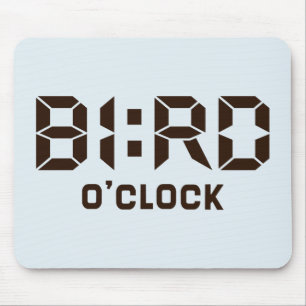 BIRD O'Clock Mouse Mat