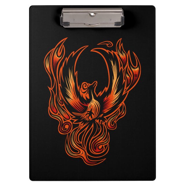 Bird Of Fire Clipboard (Front)