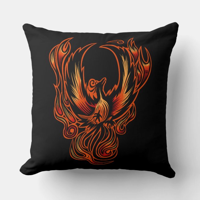 Bird Of Fire Cushion (Front)