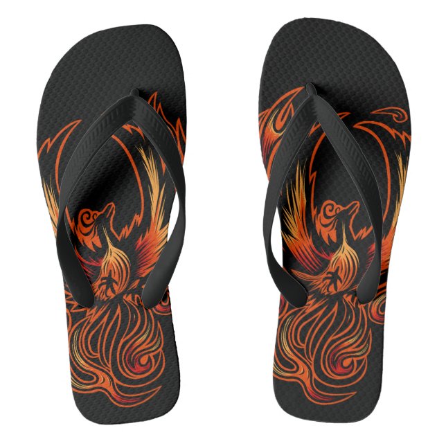 Bird Of Fire Flip Flops (Footbed)