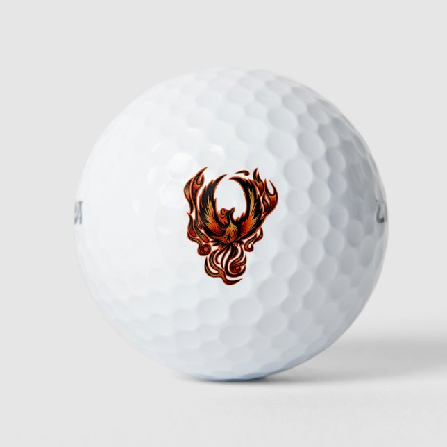 Bird Of Fire Golf Balls (Front)