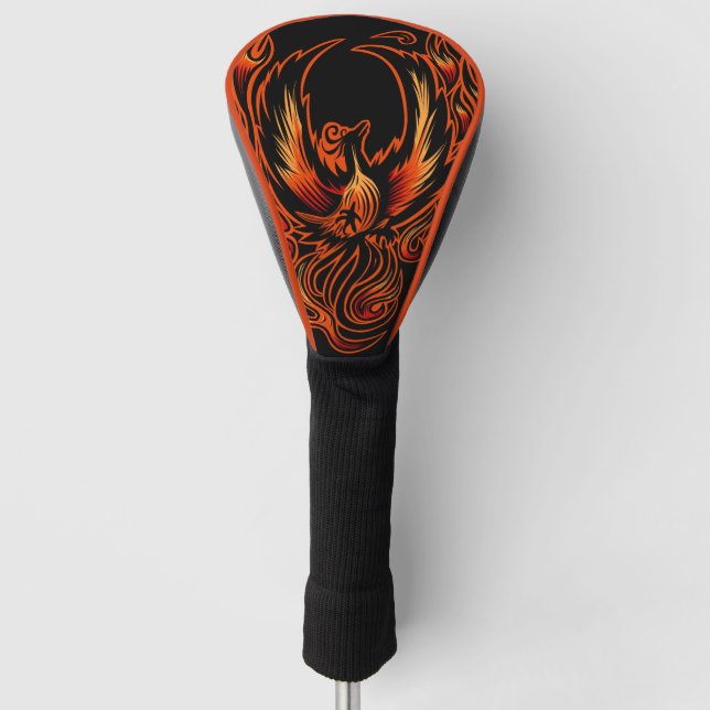 Bird Of Fire Golf Head Cover (Front)