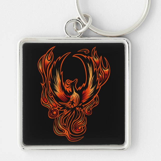 Bird Of Fire Key Ring (Front)