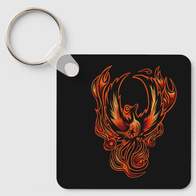 Bird Of Fire Key Ring (Front)