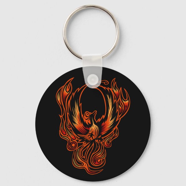 Bird Of Fire Key Ring (Front)