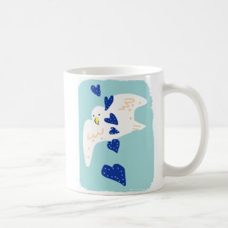 bird of hope_watching bird コーヒーマグカップ coffee mug