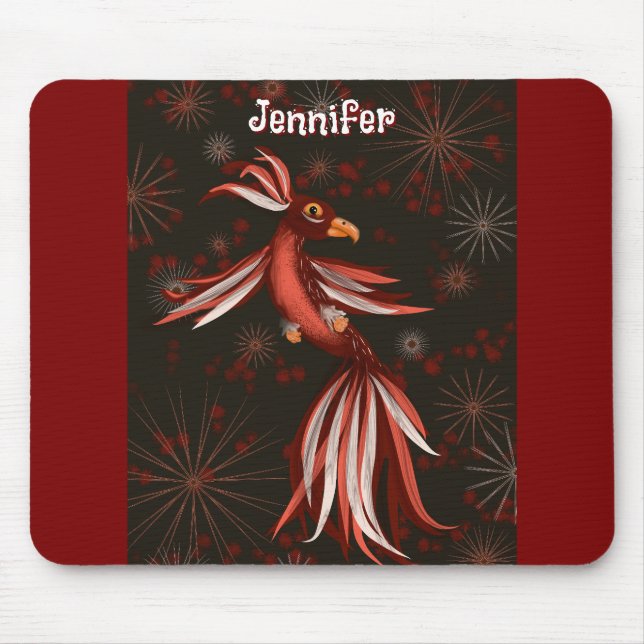 Bird of Paradise 2  Mouse Mat (Front)