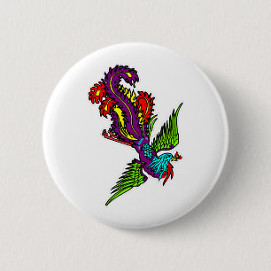 Bird Of Paradise 6 Cm Round Badge