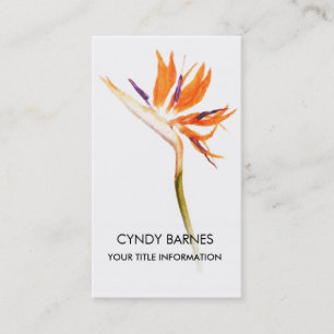 Bird of Paradise Business Card