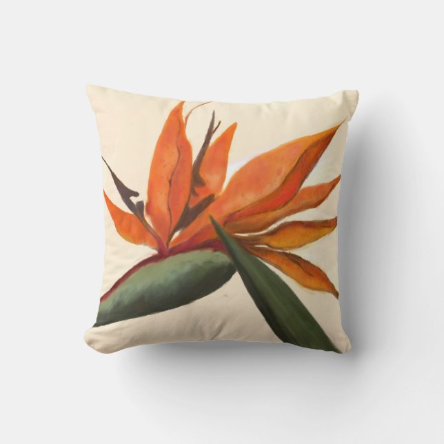 Bird of Paradise Cushion (Front)