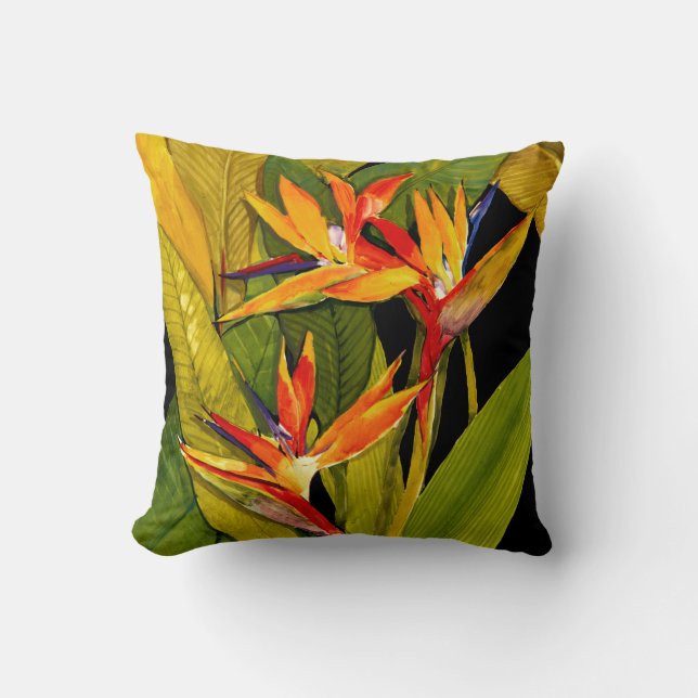 Bird of Paradise Cushion (Front)