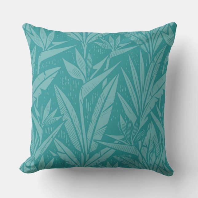 Bird of paradise  cushion (Front)