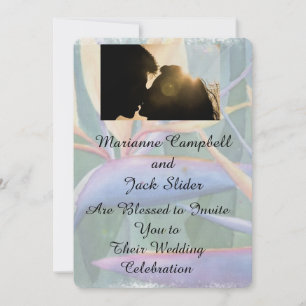 BIRD OF PARADISE CUSTOMIZABLE WEDDING INVITATION