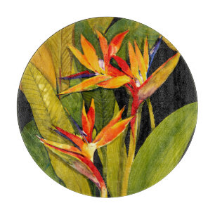 Bird of Paradise Cutting Board