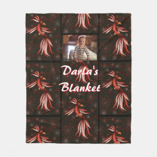 Bird of Paradise Fleece Blanket