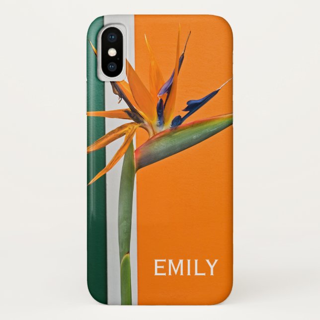 Bird of Paradise flower Case-Mate iPhone Case (Back)