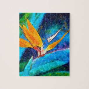 bird of paradise flower jigsaw puzzle
