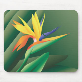 Bird of Paradise flower Mousepad