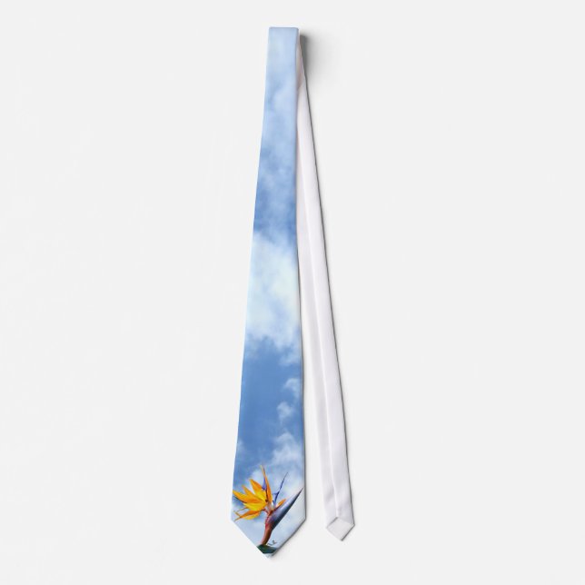 Bird of Paradise Flower Tie (Front)