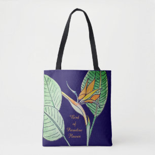 Bird of Paradise Flower  Tote Bag