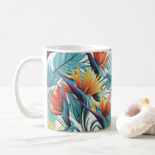 Bird of Paradise Garden Coffee Mug