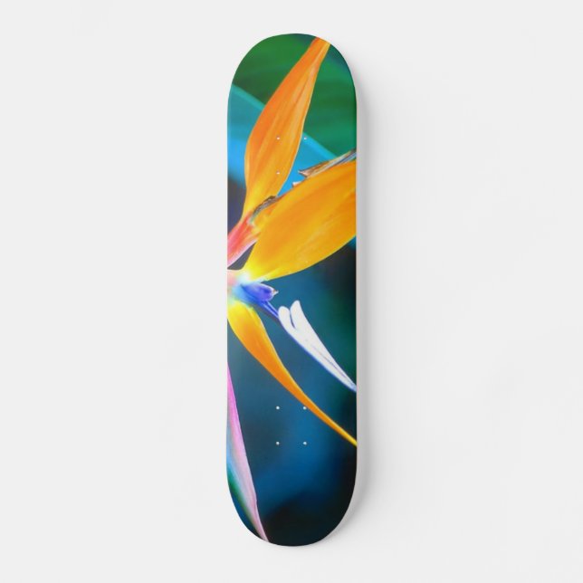bird of paradise hawaii skateboard (Front)