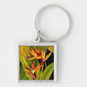 Bird of Paradise Key Ring