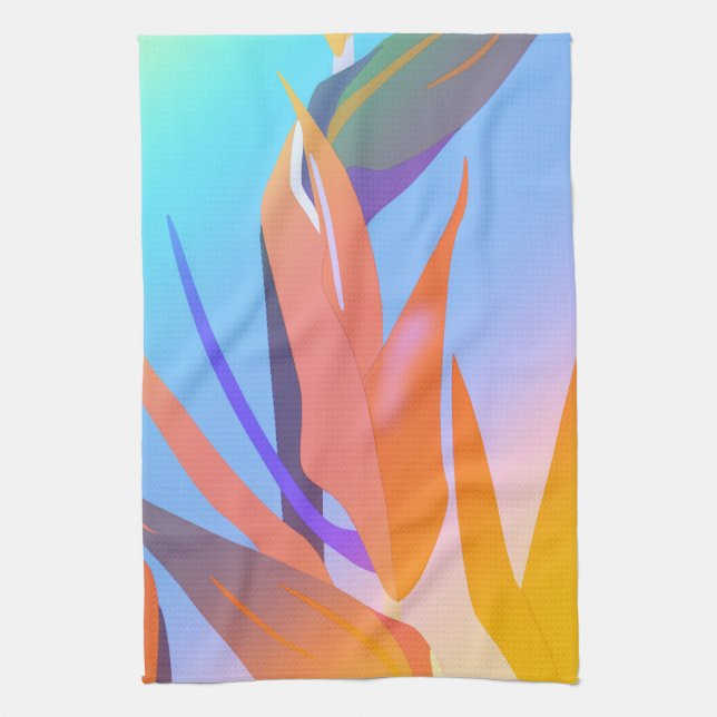 Bird of Paradise Kitchen Towel (Vertical)