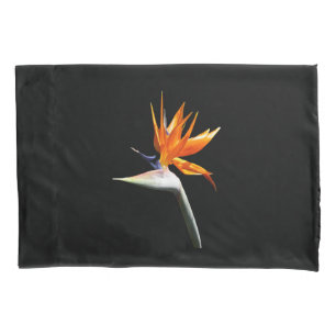 Bird of Paradise Orange Tropical Flower Pillowcase