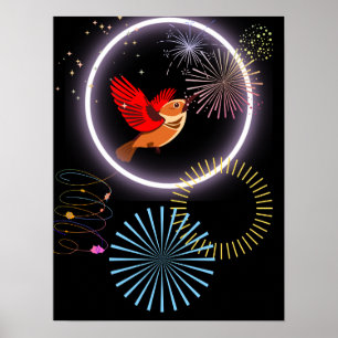 Bird of Paradise Poster