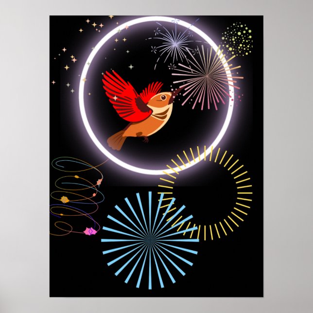 Bird of Paradise Poster (Front)