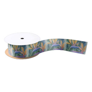 BIRD OF PARADISE RIBBON SATIN RIBBON