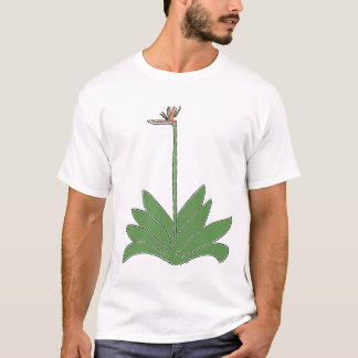 Bird Of Paradise T-Shirt Of Cartoon Plant & Flower