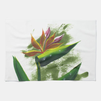 Bird of Paradise Tea Towel