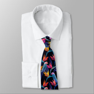 Bird Of Paradise  Tie