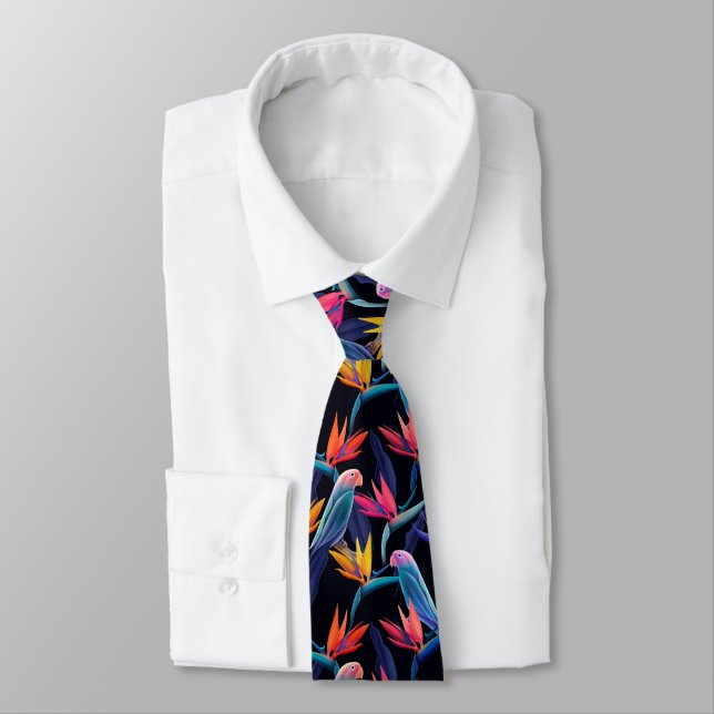 Bird Of Paradise  Tie (Tied)