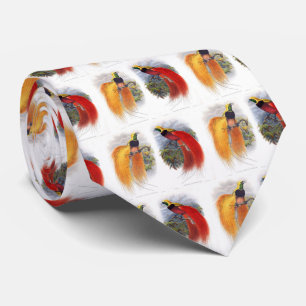 Bird of paradise tie