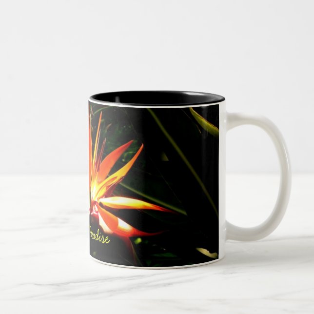 Bird of Paradise Two-Tone Coffee Mug (Right)