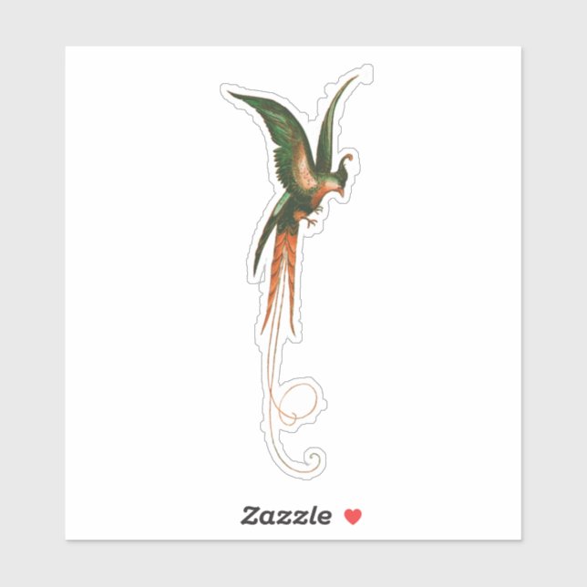 Bird of Paradise Vintage Art (Sheet)